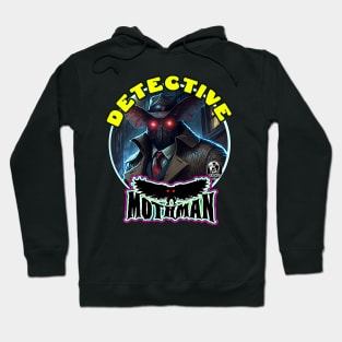 Detective Mothman Flying Humanoid Moth Crime Fighter Monster 1 Hoodie